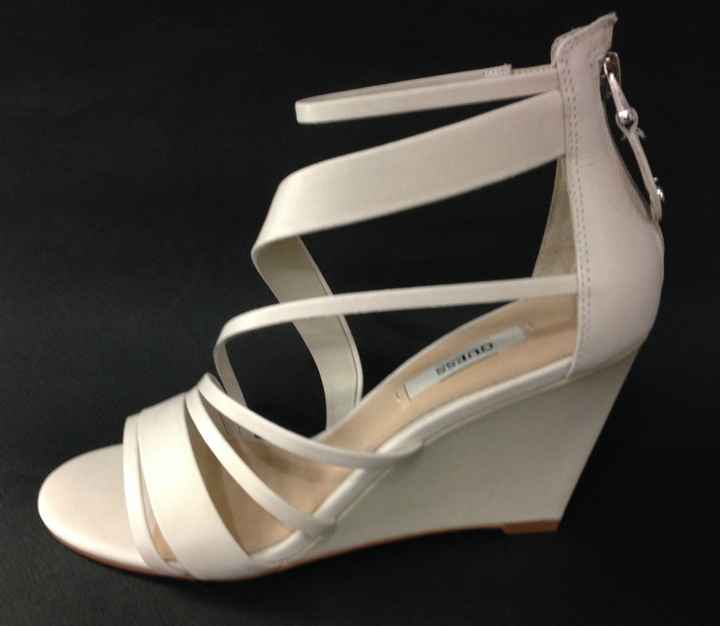Scarpe sposa con zeppa - 2