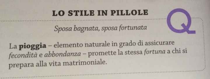 Lo stile in pillole - 1