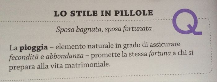 Lo stile in pillole - 1