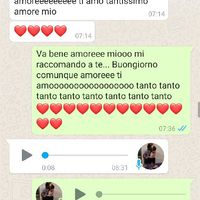 Condividi lo screenshot dell'ultimo messaggio che vi siete inviati - 1