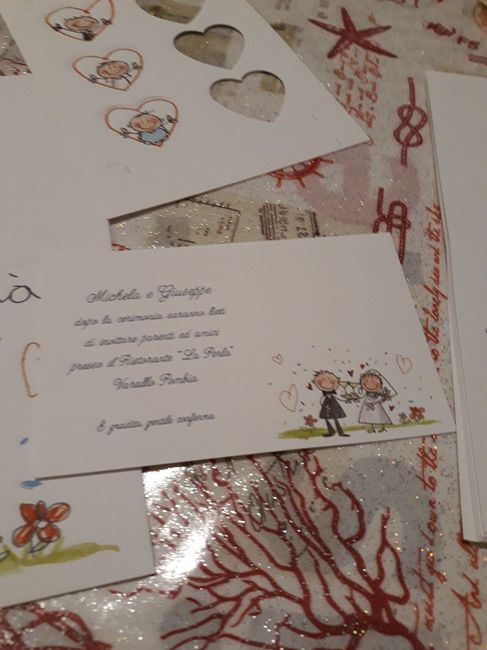 Le partecipazioni arrivate - 1