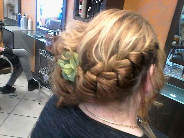 Questa la prima prova di parucco