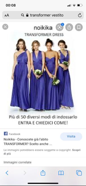 Abito damigelle adulte 1