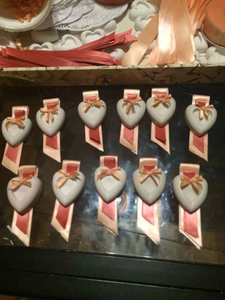 i segnaposto incollati da mia suocera