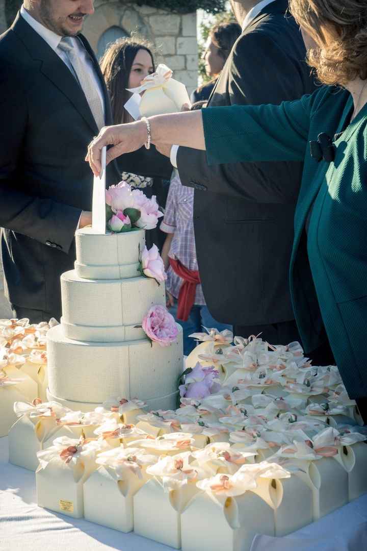 Torta porta buste e bomboniere
