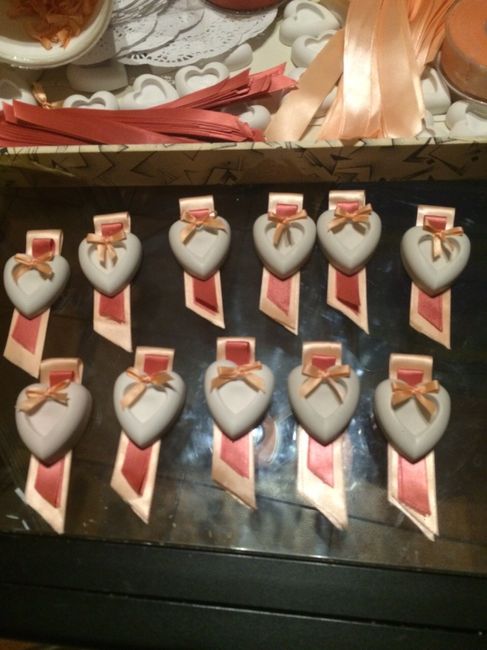 i segnaposto incollati da mia suocera