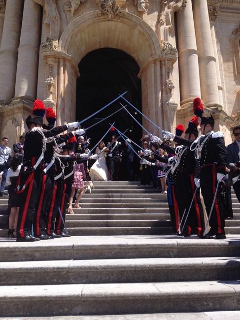 il nostro ponte di sciabole