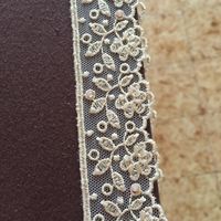 Dettaglio del guestbook, è lo stesso pizzo del tableau