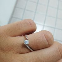 E ora mostraci una foto del tuo anello di fidanzamento! - 1