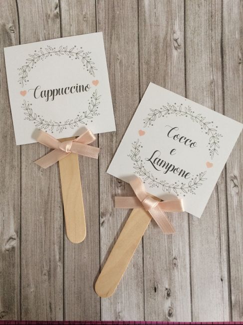 Cartoncini per gusti confetti: che misura? ❤️ 2