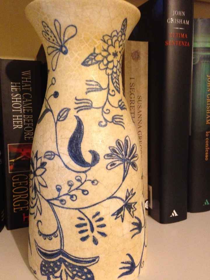 Vaso decoupage