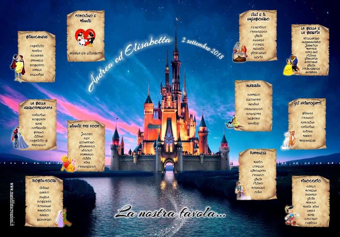 Matrimonio a tema Disney 7