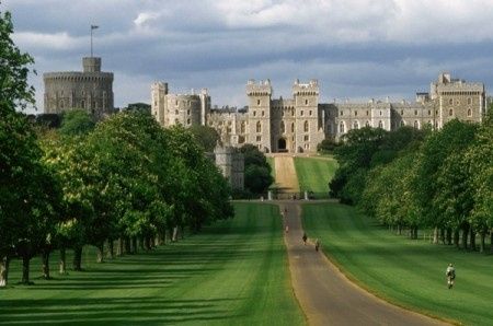 Il castello di Windsor, Inghilterra
