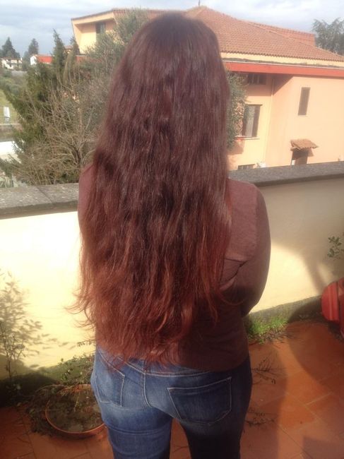 i miei capelli oggi