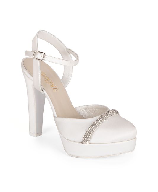 Scarpe da sposa con plateau - 2