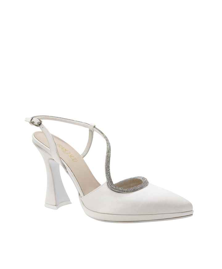 Scarpe da sposa con plateau - 1