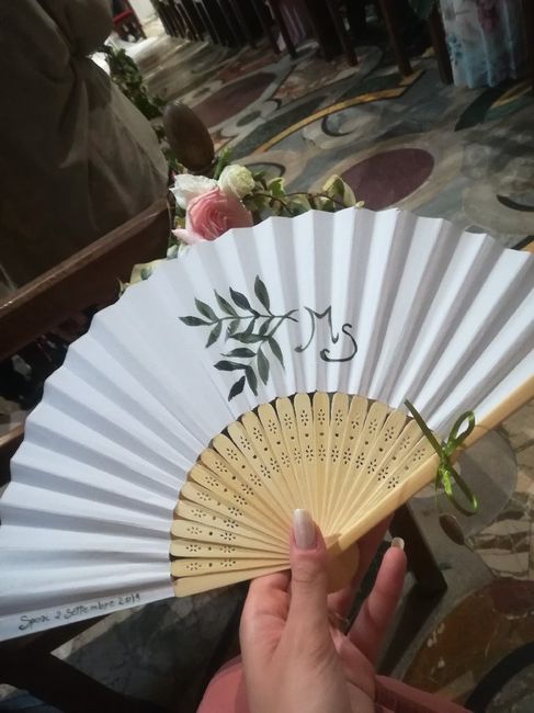 Scritta su ventagli - 1