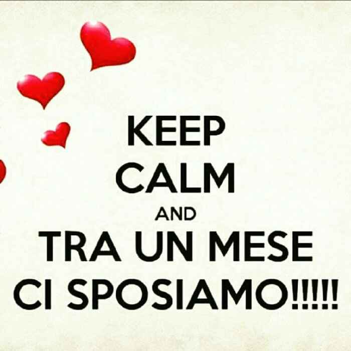 Tra un mese mi sposo! - 1