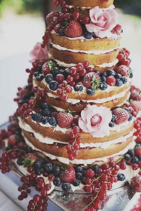 Suggerimento torta nuziale Naked cake