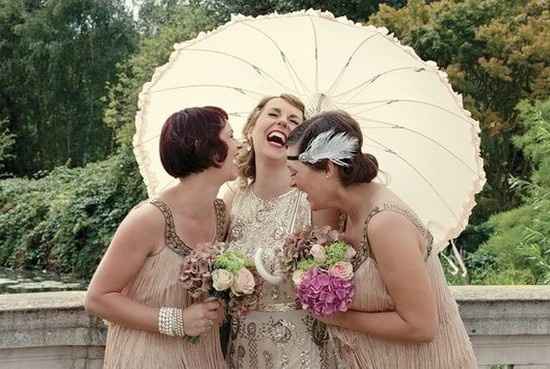 vestito sposa e damigelle 20s