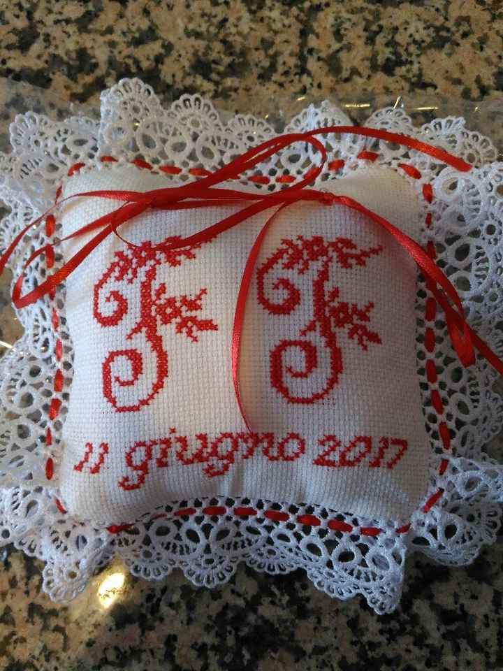 Cuscino fedi arrivato! - 1