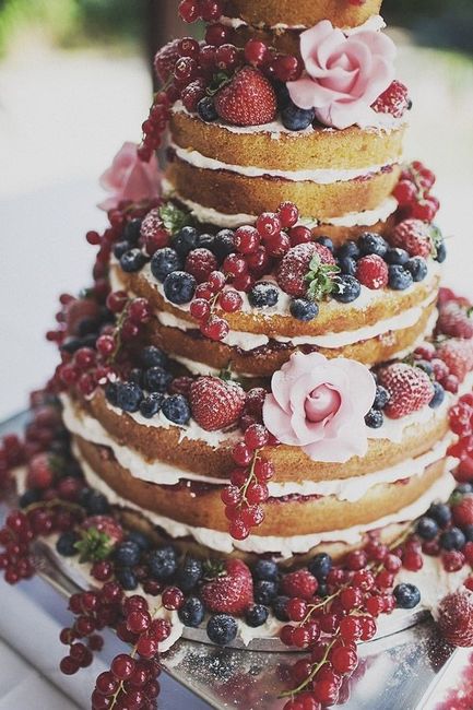 Suggerimento torta nuziale Naked cake