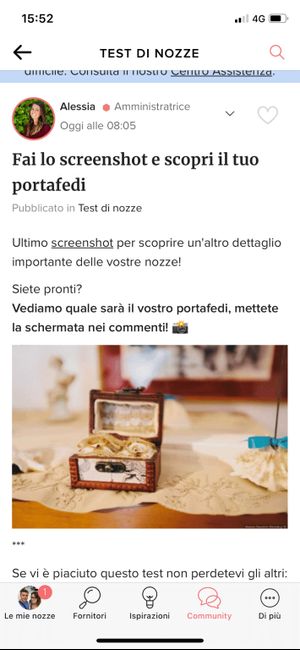 Fai lo screenshot e scopri il tuo portafedi 20