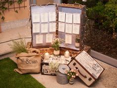 Tableau Mariage tema Viaggio. - 1