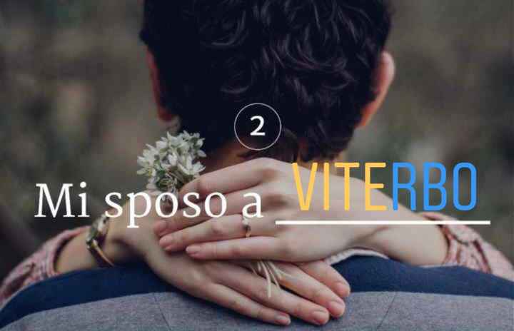 Mi sposo a ____ - 1