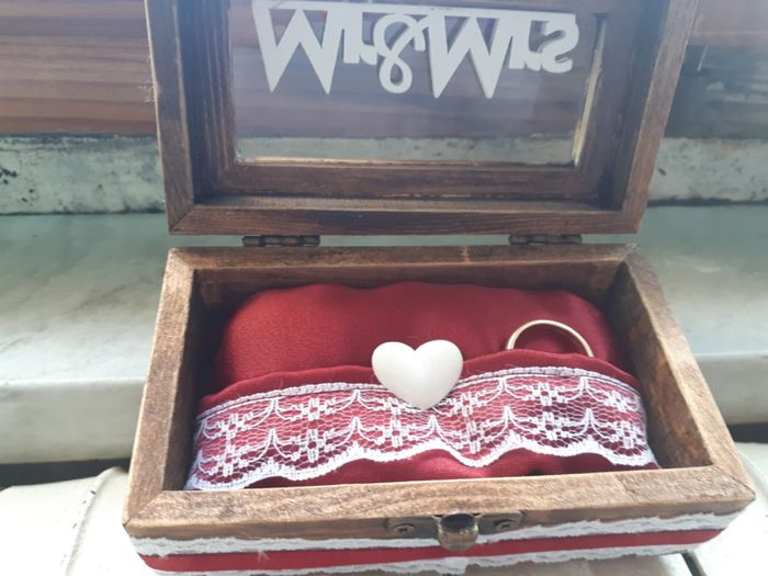 Scatolina portafedi personalizzata!😍 - 3