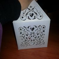 Porta confetti in cartoncino stile origami - 2