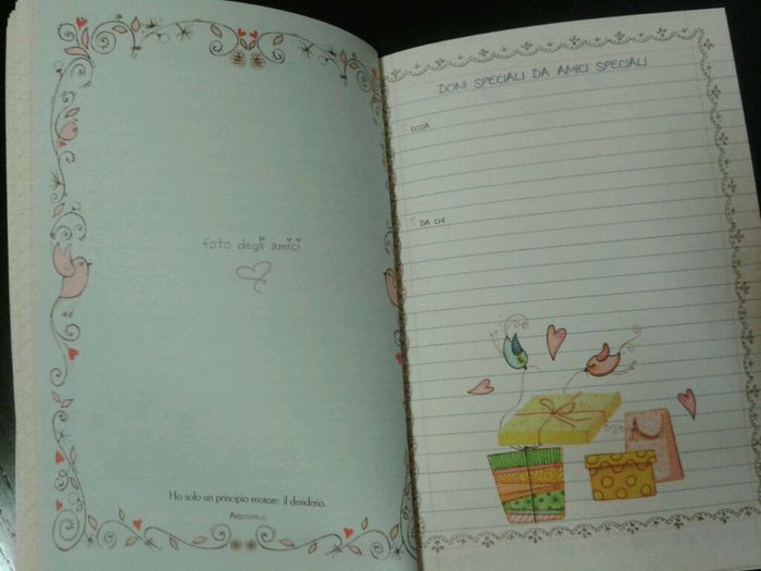 Libretto appunti x il nostro matrimonio - 7