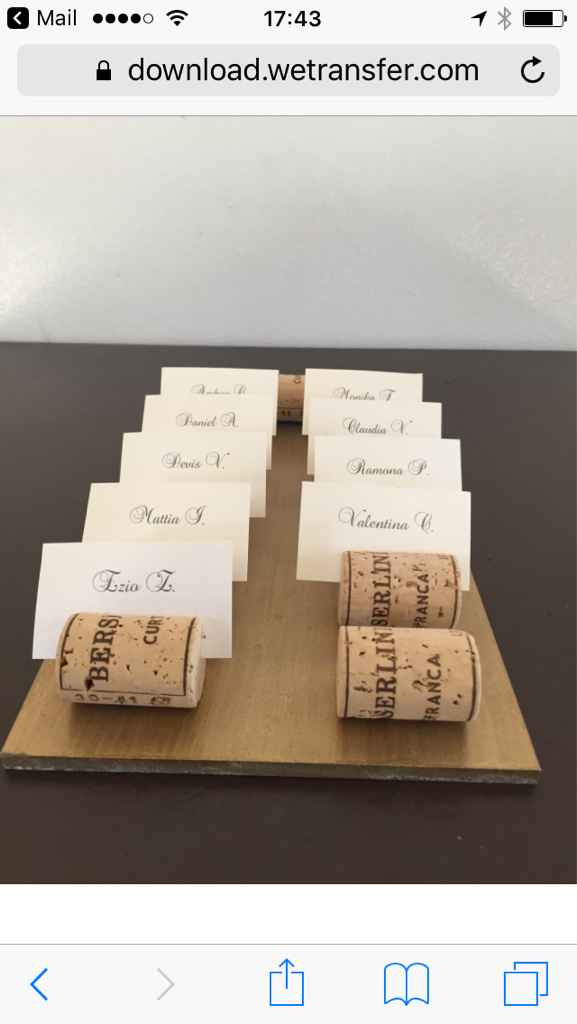 Segnaposto matrimonio - 2