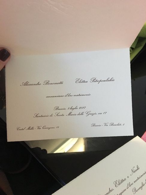 Partecipazioni arrivate! - 1