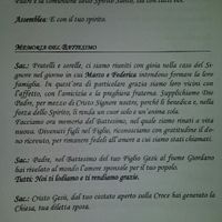 Libretto messa. - 1