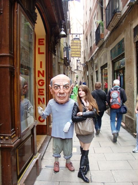 viuzze del quartiere gotico