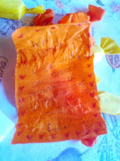 il nostro "guestbook" di zucchero