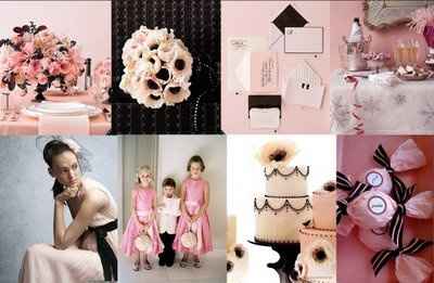 pink'n rose wedding