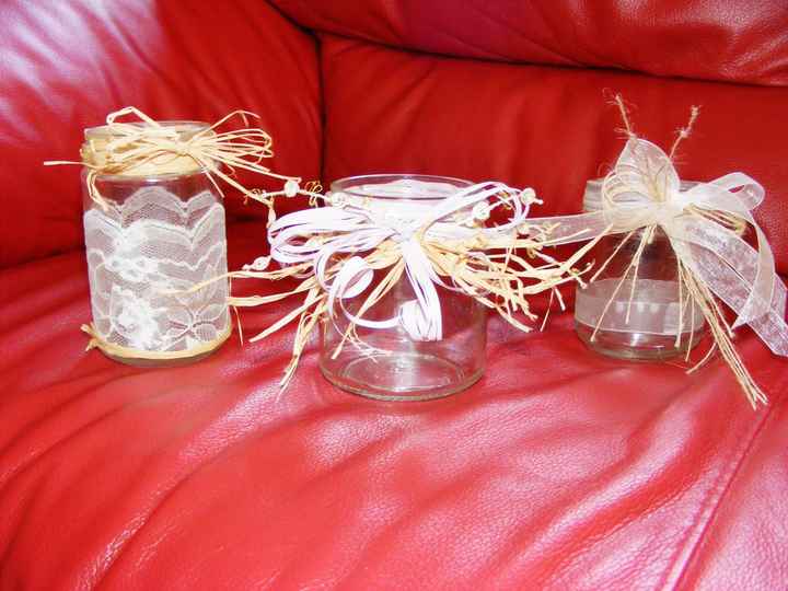 vasetti portacandele shabby chic