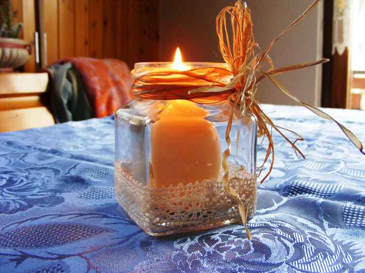 vasetti portacandele fai da te