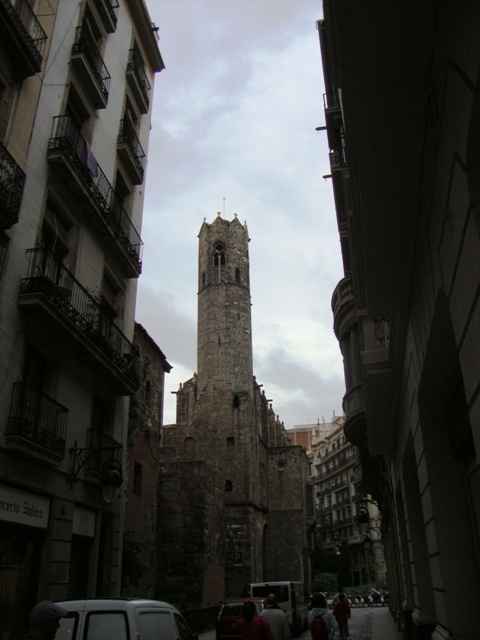 viuzze della città vecchia, barcellona