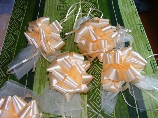 fiocchi cipria con tulle avorio