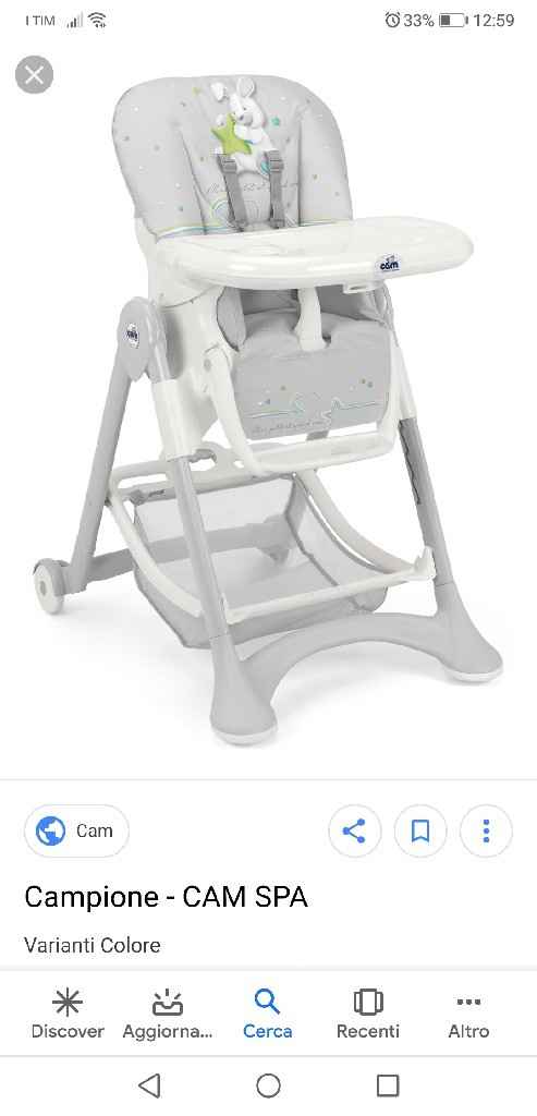 Seggiolone pappa - 1