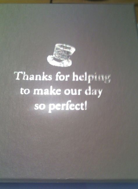 scatola regalo testmoni