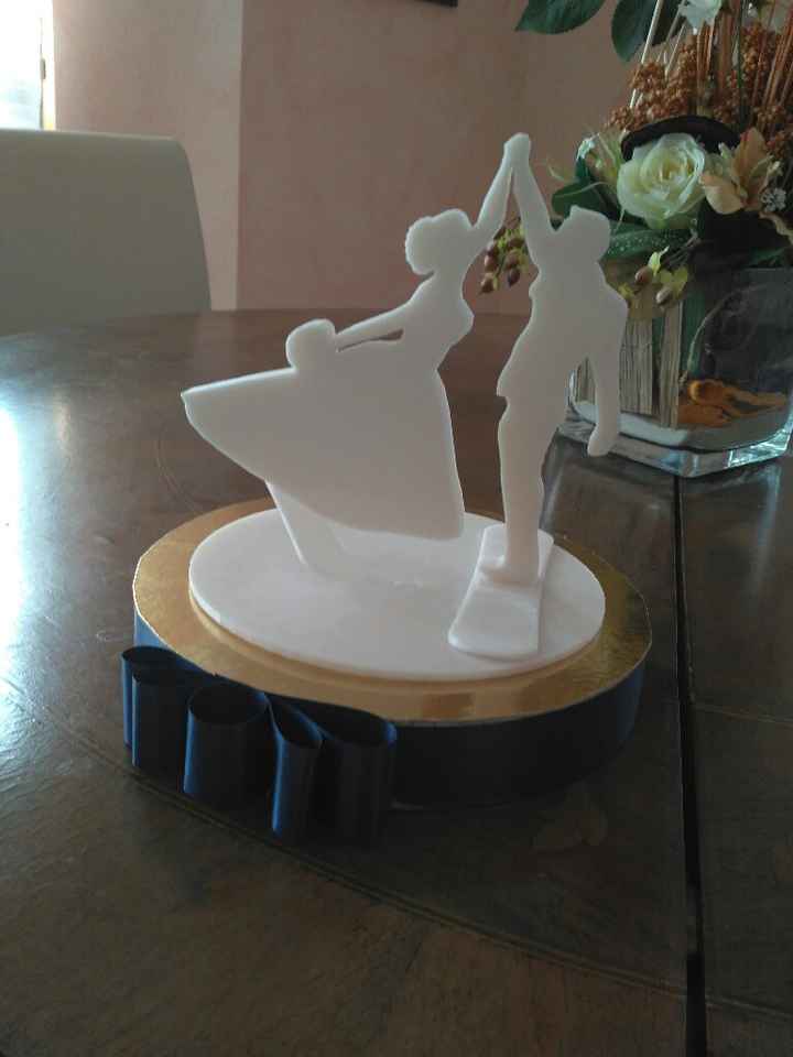  Cake topper personalizzato chitarrista - 5