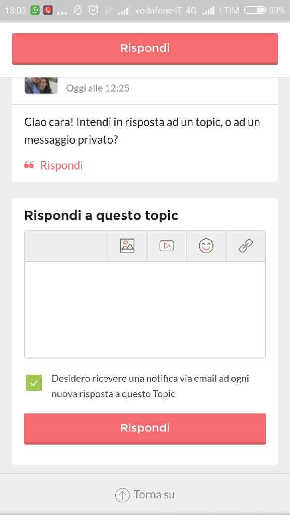  Una domanda:come si inserisce una foto in una risposta? - 1