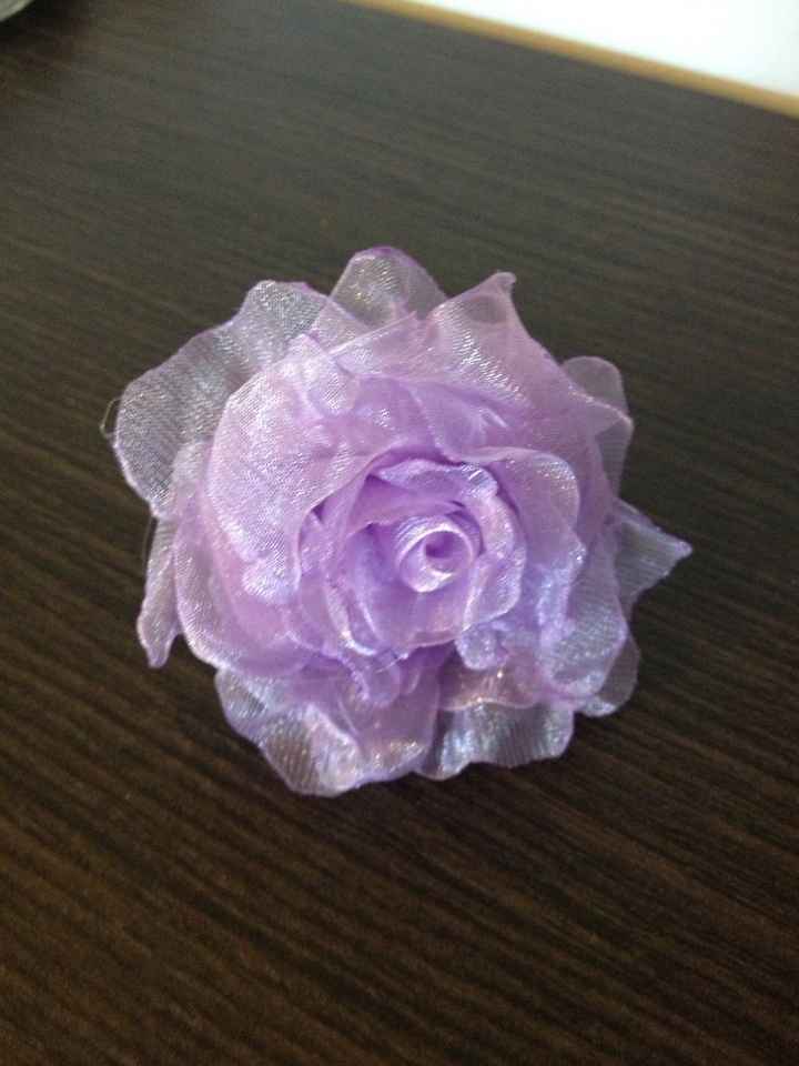 rosa organza