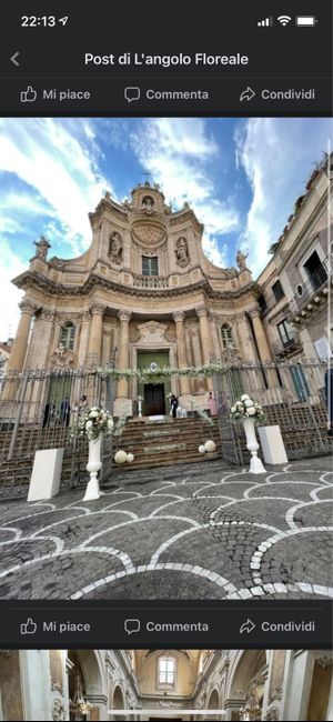 Locale e chiesa. Quale avete scelto?🥰 3