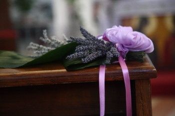 lavanda in chiesa..