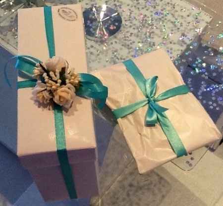 Tiffany per nastro bomboniere e dolcetti regalo